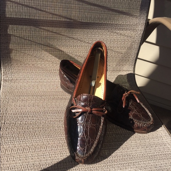 Vintage Cole Haan Alligator Leather 